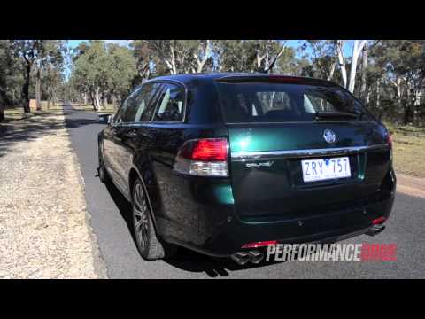 2014 Holden VF Calais V V8 Sportwagon engine sound and 0-100km/h