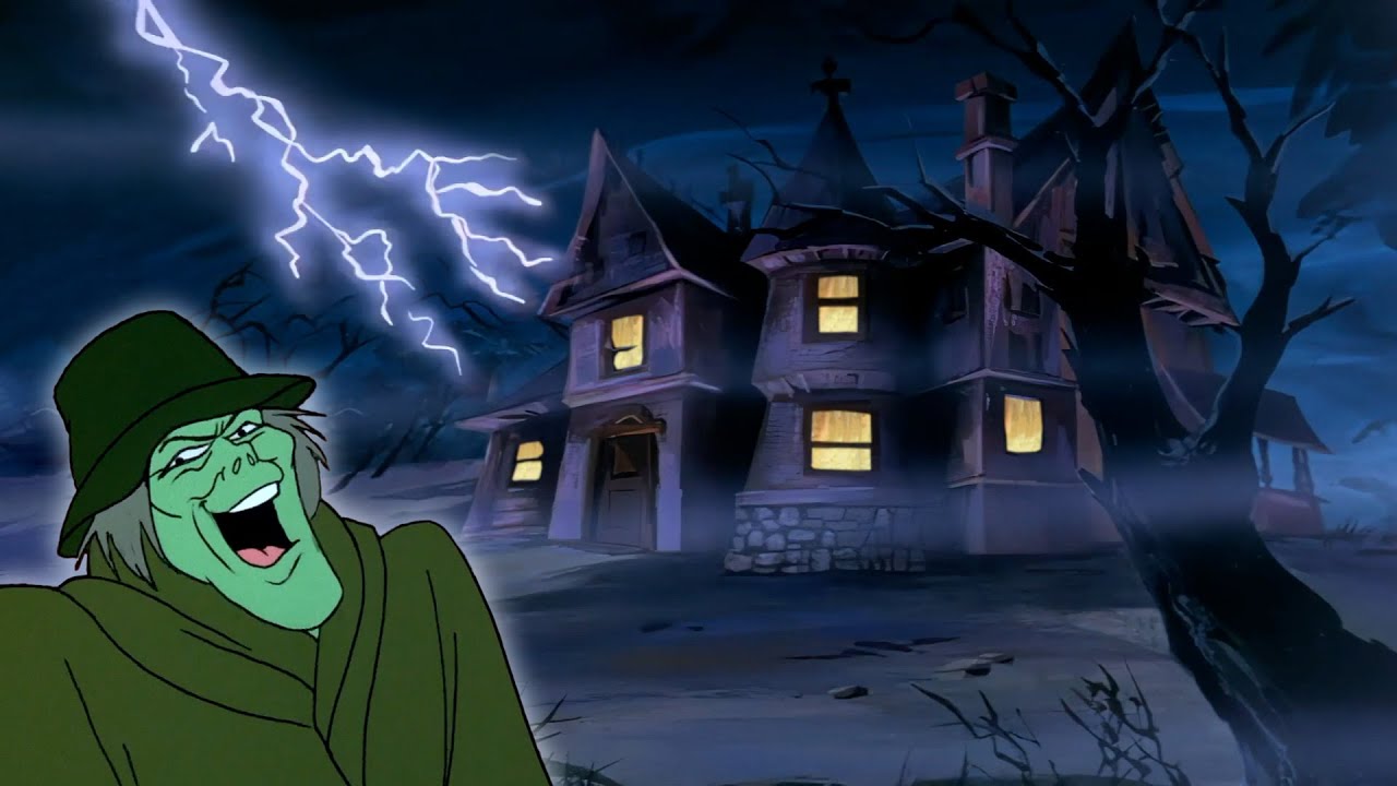 Scooby-Doo Ambience - Mr. Hyde's Haunted House - Thunder, Rain, Wind Sounds and Music (3 hr)