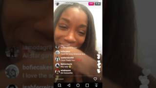 Estelle Darlings on Instagram Live February 2017 | Helping a friend get their dream to come true.