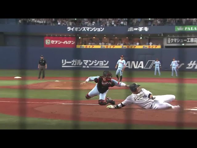 【5回裏】バファローズ・ボグセビックのタイムリー2ベース&T-岡田の激走で反撃!! 2016/6/2 Bs-G