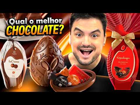 OVOS DE PÁSCOA 2026 - CHOCOLATE AO LEITE - QUAL O MELHOR?