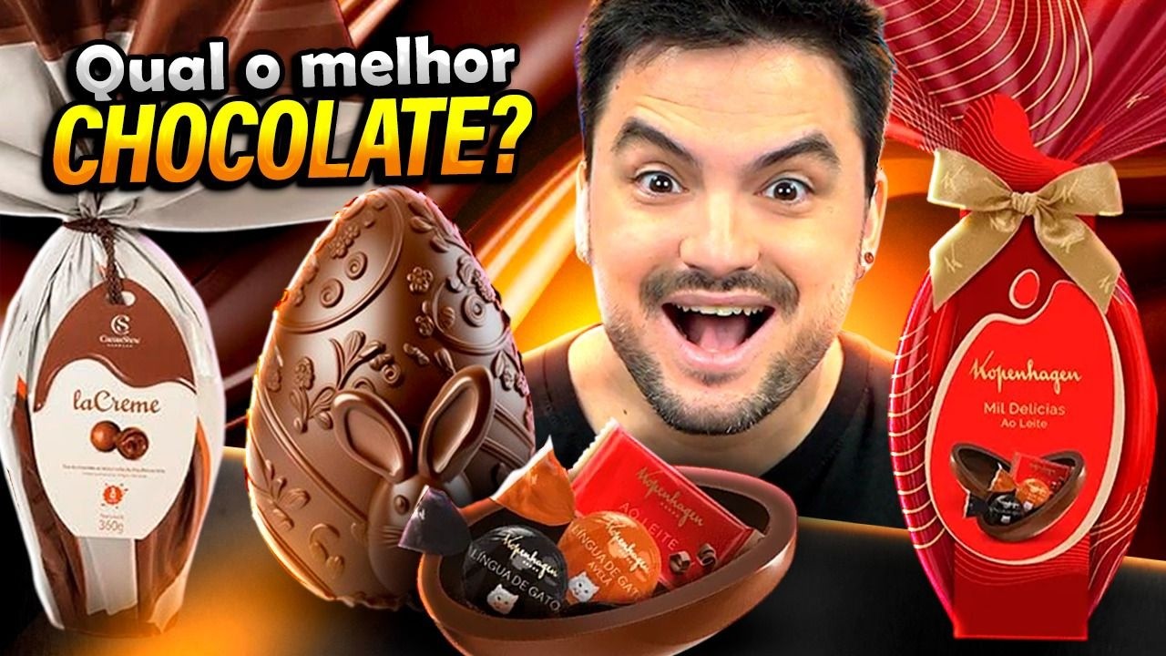 OVOS DE PÁSCOA 2026 - CHOCOLATE AO LEITE - QUAL O MELHOR?