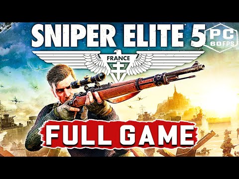 SNIPER ELITE 5 -PC Gameplay Walkthrough [ part 1]  FULL GAME [HD 60FPS] - No Commentary