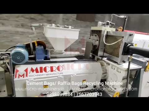 Mother Baby Plastic Recycling Line Supplier