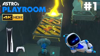 【4K HDR】#1 PS5が手に入ったらまずはコレでしょ!!  アストロ プレイルーム (PSルート) | ASTRO's PLAYROOM [4K HDR]