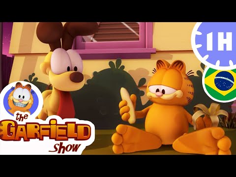 😎 Garfield e Odie são melhores amigos ! 😎 - Episódio Completo HD