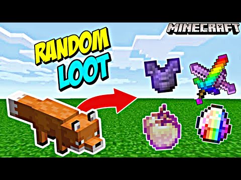 MR.NUTTER GAMING - MINECRAFT BUT MOBS GIVES RANDOM LOOT ||MINECRAFT || MR.NUTTER GAMING