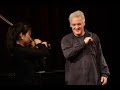 Pinchas Zukerman Violin Viola Masterclass 2014