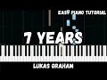 Lukas Graham - 7 Years (Easy Piano Tutorial)