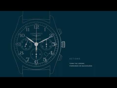 Longines - Instruction Manual: Chronograph l Jura Watches