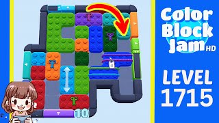 Solution du Niveau 1715 de Color Block Jam