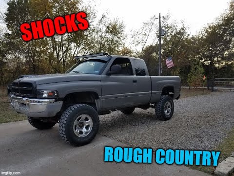 94-02 Dodge Ram 1500 Shock replacement (2.5" Rough Country)