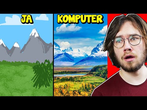 to koniec rysowania... SZTUCZNA INTELIGENCJA WYGRAŁA 😔 - Nvidia Canvas