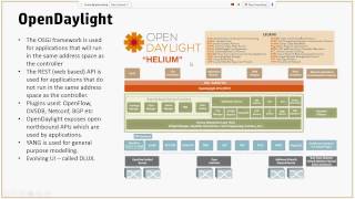 SDN and opendaylight 101