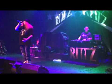 Rittz performing Wasting Time Live in NY with DJ Chris Cris