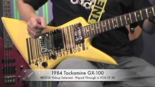 Video thumbnail for GUITAR TONE - BLACK DOG - Takamine GX 100 vs Fender Telecaster vs PRS SE, VOX VT 50 by jAMMAN798