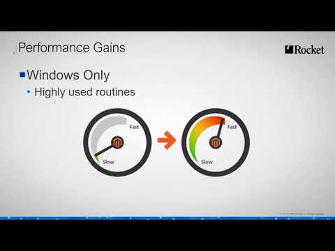 Performance Gains for Rocket D3 10.3 (Windows)