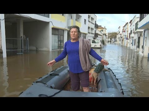 Video Thumbnail: Spain and Portugal face floods and chaos after deadly new storm | AFP