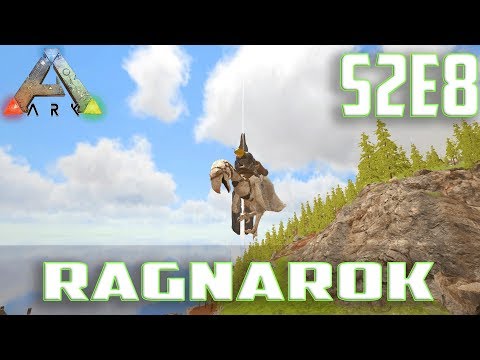 Let's Play ARK: Survival Evolved (Single Player Ragnarok)S2-Ep.8-Upgrade Bench & Terror Bird Taming