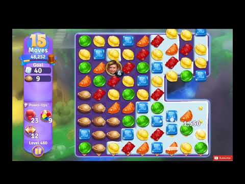 Wonka's World of Candy Level 480 NO BOOSTERS - A S GAMING
