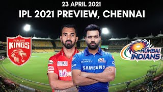IPL 2021: Punjab Kings vs Mumbai Indians Preview - 23 April 2021 | Chennai