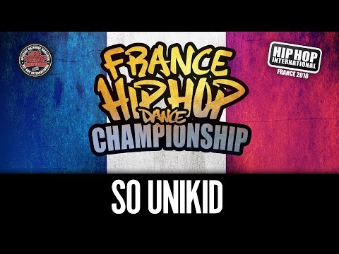 SO UNIKID - Hip Hop International France 2018 - Catégorie Ado @hhifrance (1ere Place ADO)