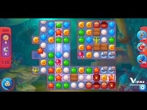 Fishdom. 8965 hard level no boosters and diamonds. 24 moves