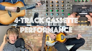 Video thumbnail for 4-Track Cassette Performance on a Tascam 244 by wehappyfewmusic