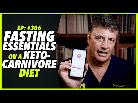 Ep:306 FASTING ESSENTIALS ON A KETO-CARNIVORE DIET - FACTS V INTERNET NOISE
