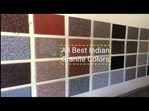 All indian granite colors for flooring and interior designs