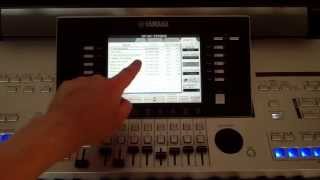 What is the ‘Repertoire’ button on Yamaha Tyros?