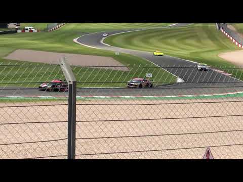Donington Park 2019 British GT FP2 Aston Spin