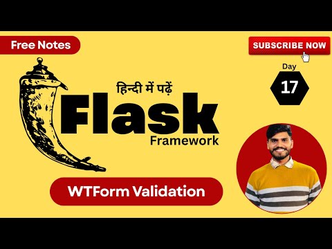 WTForms Validation in Flask | Form Validation using Flask-WTF
