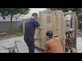Grandpa Ada Using Premitive Technology To Build A Fully Wooden Tuk Tuk