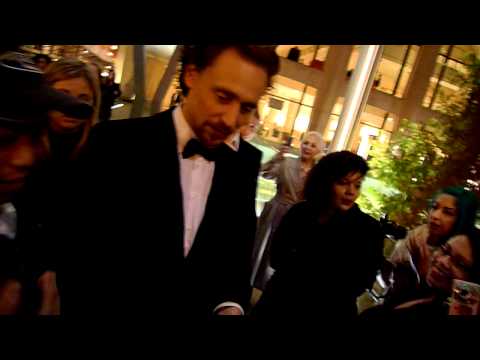 Tom Hiddleston / Loki of Thor The Avengers signing at Spielberg's War Horse Premiere