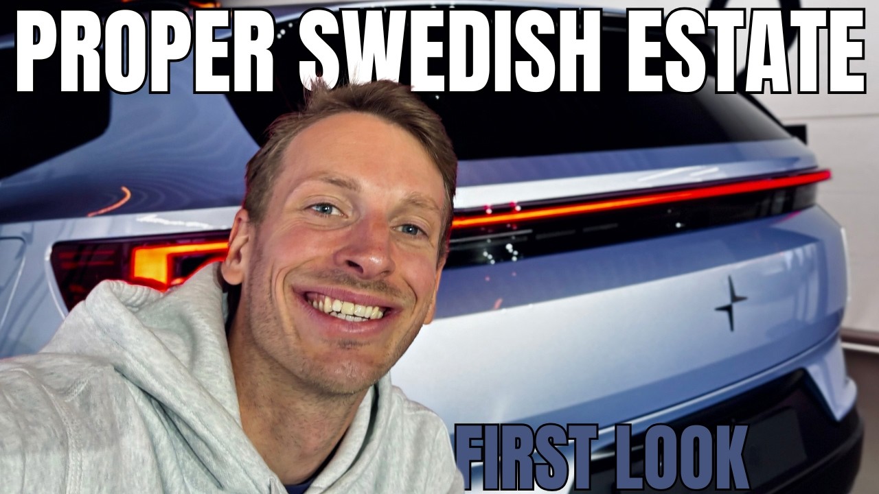 Polestar 4 SUV estate in a studio