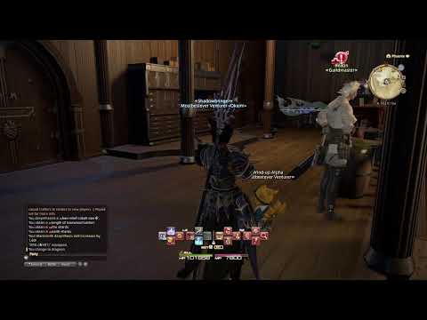 20200809FINAL FANTASY XIV Craft Quests (Carpenter Levels 20 to 50 and Armorer and leveling (Armorer)