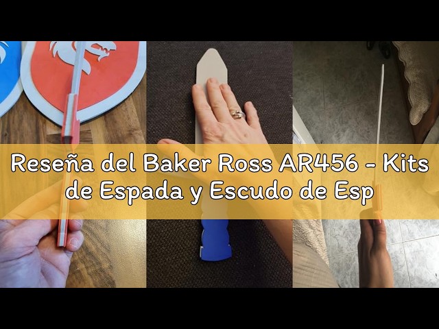 Vídeo relacionado con de Espuma con Escudo de Armas, Medieval de Espuma de de Espuma | Armas Medievales de Espuma para niños | Armas de Espuma portátiles para Juegos de rol de Disfraces, SP fingidos