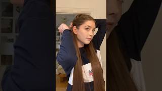 French braid hair hack??! 🤯 Ib: rena_goswami_ on ig 💗 #hairstyle