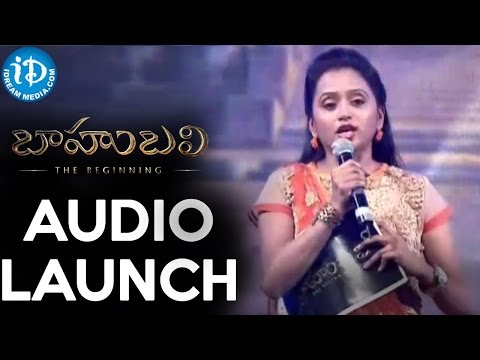 Bahubali Audio Launch Live Event - Suma Replaces Nani | Prabhas, Rana, Anushka | Rajamouli