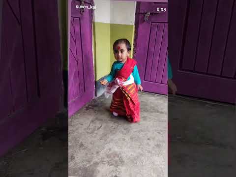 little angel bihu dance #bihu #angel #viral #cute