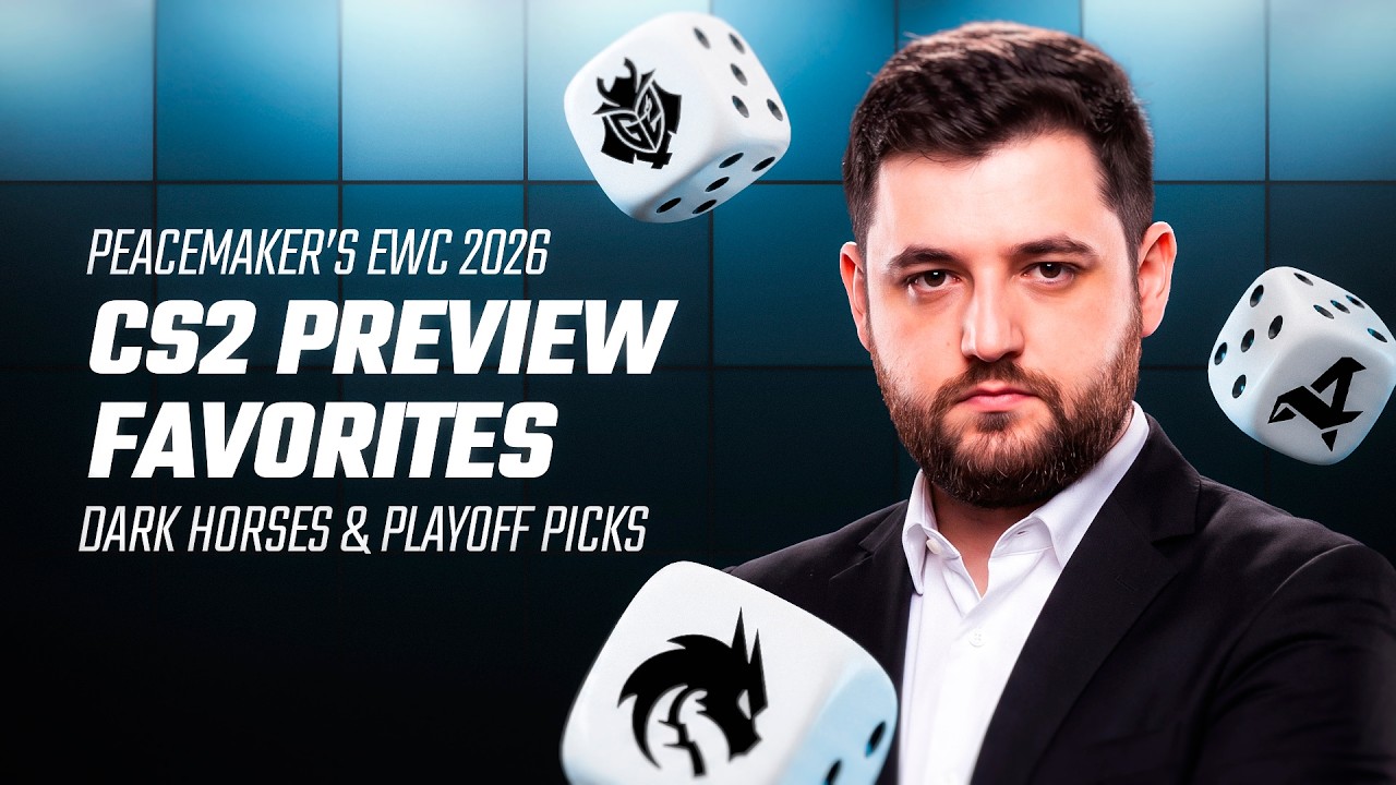 Peacemaker&rsquo;s EWC 2026 CS2 Preview: Favorites, Dark Horses & Playoff Picks #skinclub