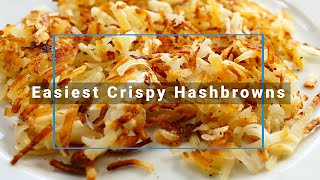 Easiest Crispy Hash Browns - Non-Greasy Method