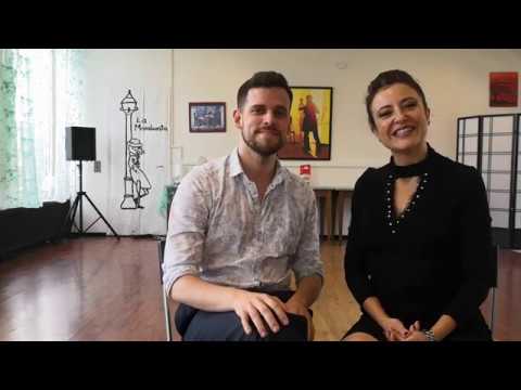 Federico Suarez en Silvia Mezzasoma - Tangoles Leiden Gemiddeld - Americana Giro