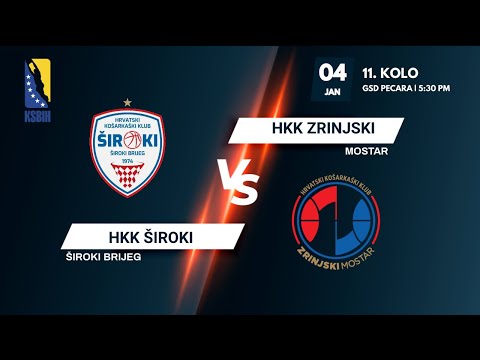 HKK Široki vs HKK Zrinjski  - 11. kolo - KSBIH - 2021/2022