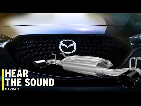 [Hear the Sound] 2019 - 2021 Mazda 3 2.5L Axle-Back Exhaust System | MagnaFlow # 19459