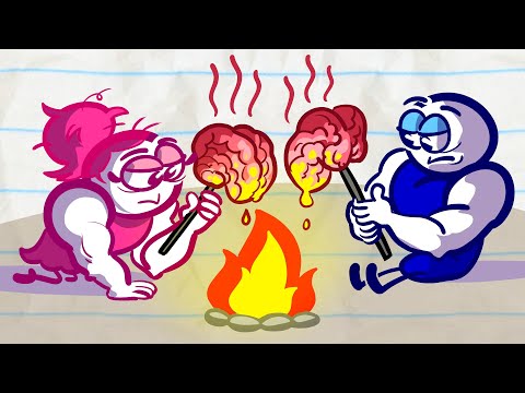 What Happened To Pencilmate?! -in- "Campfired Up"| Pencilmation