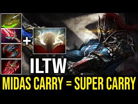 iLTW [Sven] Super Carry Early Game Midas & 600+ LastHits Farm | Dota 2 Highlights