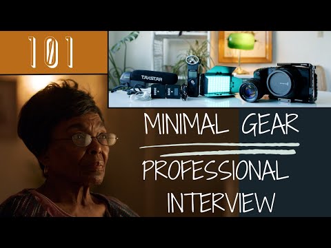 How to Film Professional Interviews Anywhere || Gear, 2-Person Set-Ups & More