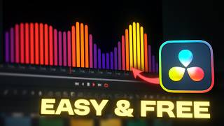 FREE Real Time Audio Visualiser Plugin for DaVinci Resolve